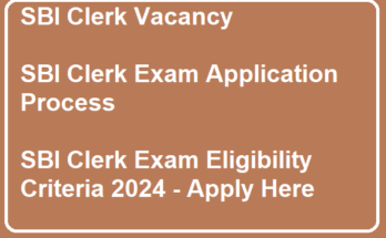 SBI Clerk Exam 2024: Notification